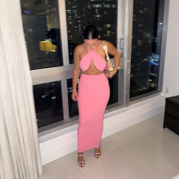 Skirt Set in Pink - Picture 5 of 5